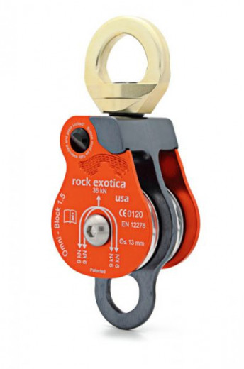 Rock Exotica Omni Block 1.5 Doppelrolle mit Wirbel