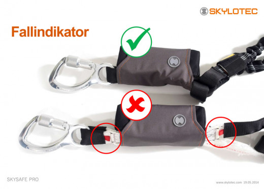 Skylotec Skysafe Pro Flex (Rohrhaken/ Twistlock-Karabiner)