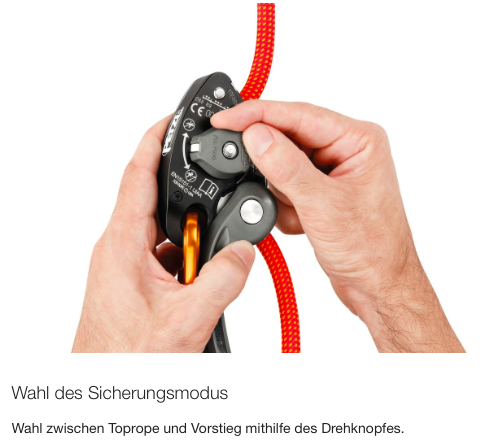 Petzl GRIGRI + Abseil- und Sicherungsgert