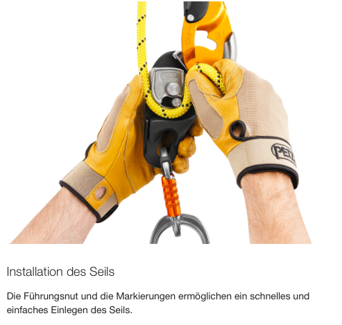 Petzl RIG Abseilgert