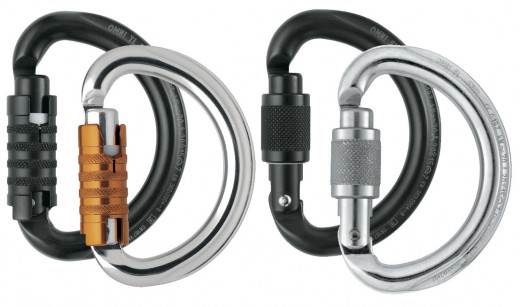 Petzl Omni Karabiner (Schraub- oder Trilockverschluss)