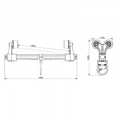 Aliens Traversenanker BEAM ANCHOR Mobile