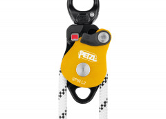 Petzl SPIN L2 doppelte Umlenkrolle mit Wirbel